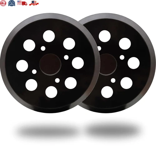 2 Pack 5 Inch 8 Hole Hook and Loop Sander Pad for Ridgid R2600, R2601 5"