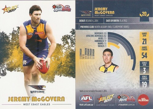Select 2017 AFL Footy Stars NAB Auskick Common Cards – You Choose - Picture 43 of 44