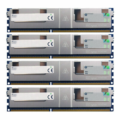4x 32GB 128GB Kit DDR3 1866 MHz ECC RAM für HP Workstation Z420 Z620 Z820