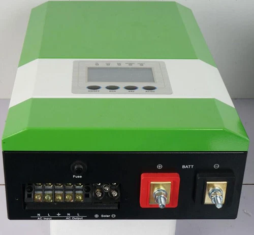 6000W 24V 48V Off Grid Hybrid Solar Inverter Pure Sine Wave MPPT 60A Controller - Imagen 16 de 19
