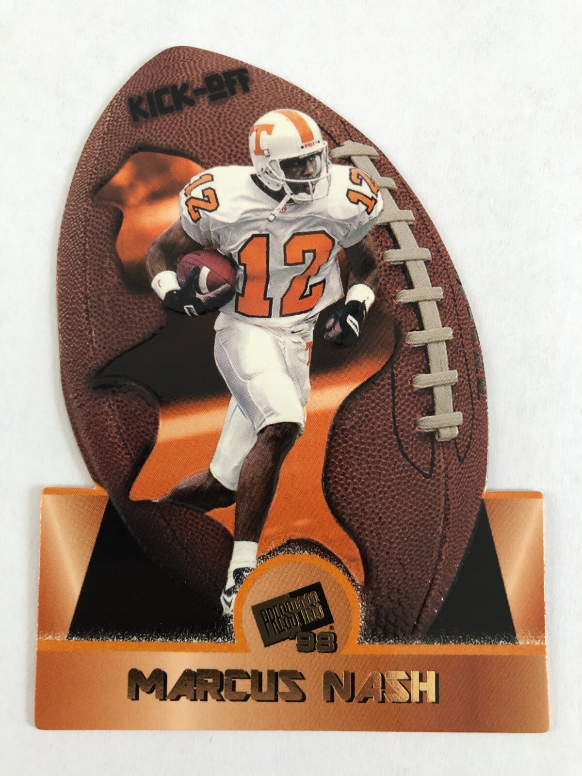 1998 Press Pass Kickoff Marcus Nash #34 Rookie RC Broncos