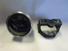 FARIA GP9368A FUEL GAUGE BLACK FACE & CHROME BEZEL MARINE BOAT