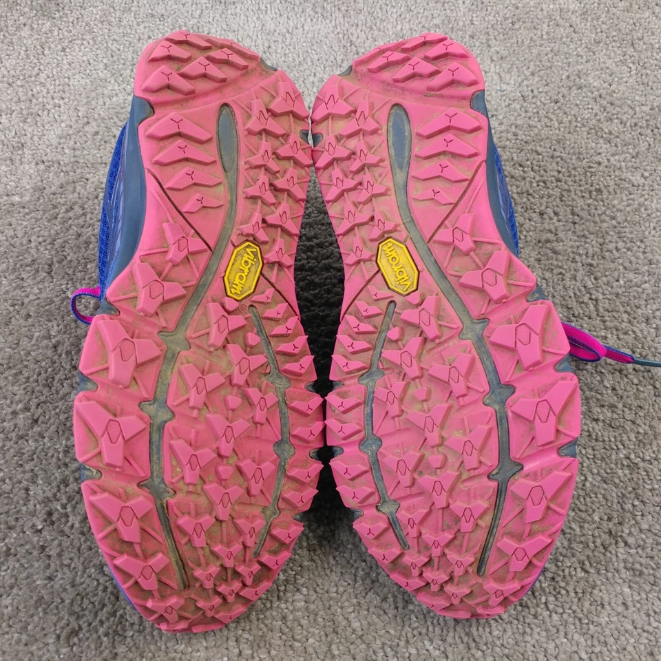 The North Face Ultra Cardiac Womens Size 7.5 Running Shoes Vibram Blue Pink Low - Image 2 of 4