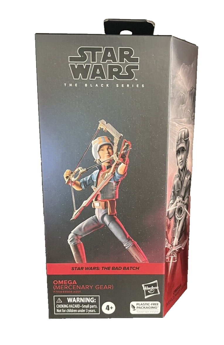 Star Wars The Black Series The Bad Batch Omega (Mercenary Gear) 6"" Action Figure