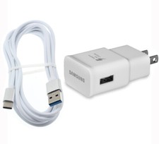 For LG V40 V50 G8 G8X ThinQ FAST HOME CHARGER TYPE-C 6FT USB CABLE QUICK POWER