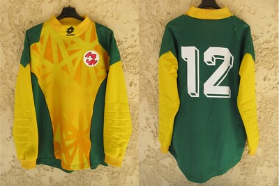 Maillot Gardien Suisse N°12 – Lotto, Vintage, Taille XL, Manches Longues, VENTEX