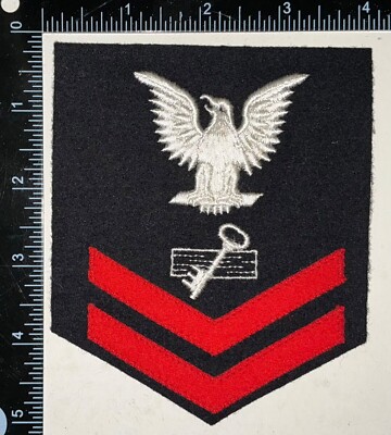 USN US Navy Petty Officer 2nd Class Disbursing Clerk Rate Patch | eBay