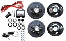 Add Brakes to Your Trailer Complete Kit 3500 Axle 5 x 4.5 Axel Electric