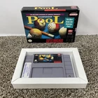 Championship Pool (Super Nintendo SNES, 1993) In Box No Manual