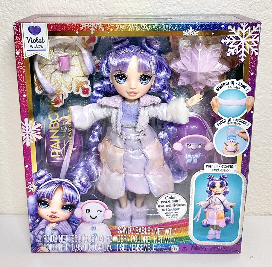 Rainbow High Winter Wonderland Violet Purple 11