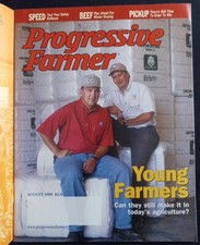 VINTAGE PROGRESSIVE FARMER AUGUST 1999 YOUNG FARMERS,  CAN THEY STILL MAKE IT?