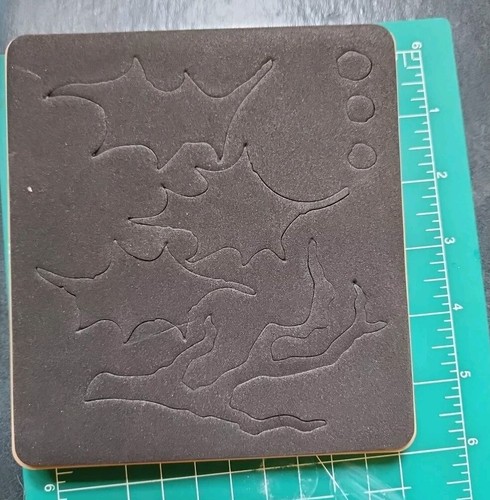 Sizzix Tim Holtz Veränderungen Bigz. Holly Branch Weihnachtsstanze - 657468 Kamm - VERSAND - Bild 2 von 2
