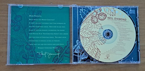 CD ... Neil Diamond - THE CHRISTMAS ALBUM - Volume II ... 15 Tracks - Picture 3 of 3