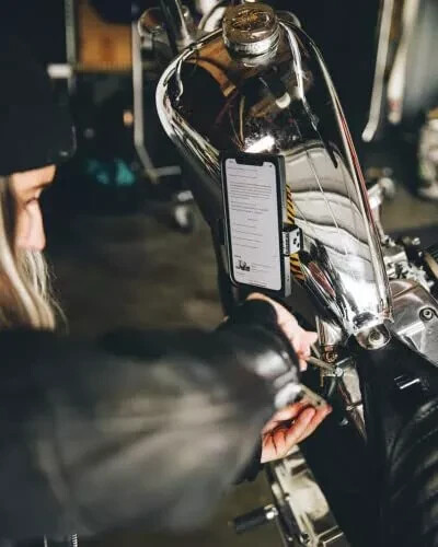 FREAKMOUNT Billet Magnetic Motorcycle Phone Mount Billet Solid Aluminum Freaky