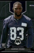 2022 Panini Mosaic #349 Dareke Young