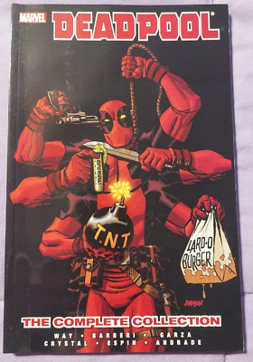 DEADPOOL THE COMPLETE COLLECTION by Daniel Way v4; 320 pg Marvel Comics tpb; $35