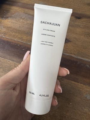 Sachajuan Styling Cream for Stright or Curly Hair 125mL / 4.2 Fl Oz NEW SEALED