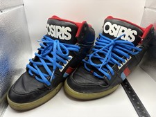 Zapatos Osiris NYC 83 GLOW-N-DARK sku 11301435 con caja talla 11 brillan en la oscuridad RAROS