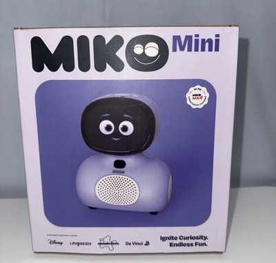 NEW SEALED Miko Mini AI Adaptive Learning Robot Kids purple Disney Open