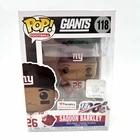 Funko Pop Saquon Barkley NFL New York Giants New Vaulted FANATICS EXCLUSIVE 118