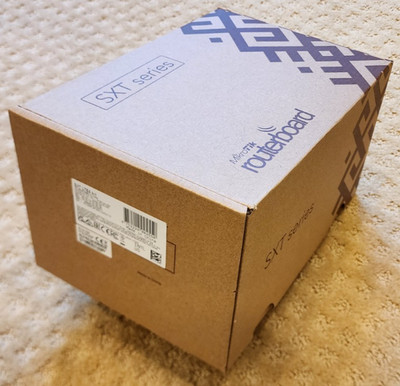 Mikrotik SXT LTE6 (RBSXTR&R11e-LTE6) US/Int'l Outdoor 4G Router AT&T NEW