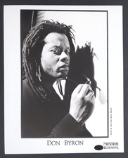 Don Byron Klezmer Jazz Musician Bass Clarinet REPRINT of 1998 Photo