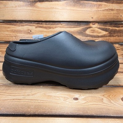 Adidas Adifom Stan Smith Mule Women Black Clogs Slip On Shoes NWT