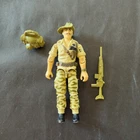 1984 HASBRO GI JOE RECONDO v1 DARK GREEN CAMO FIGURE 100% COMPLETE TIGHT NM