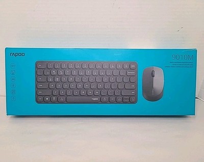 Rapoo 9010M Multi-Device Keyboard and Mouse Combo, 2.4GHz/Bluetooth 5.0/4.0 Wire