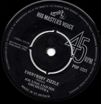 Joe Loss  His Orche - Everybody Zizzle / Loddy Lo - Used Vinyl Recor - G8100z