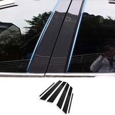For Kia K5 Optima 2011-15 Carbon Fiber Style Pillar Posts Door Window Strip Trim For Kia K5 Optima 2011-15 Carbon Fiber Style Pillar Posts Door Window Strip Trim