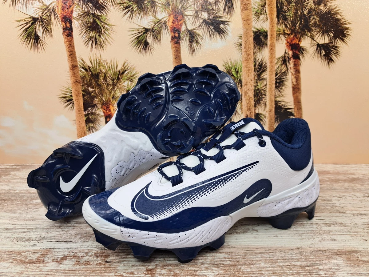 Nike Alpha Huarache Elite 4 MCS Low White Midnight Navy for Sale