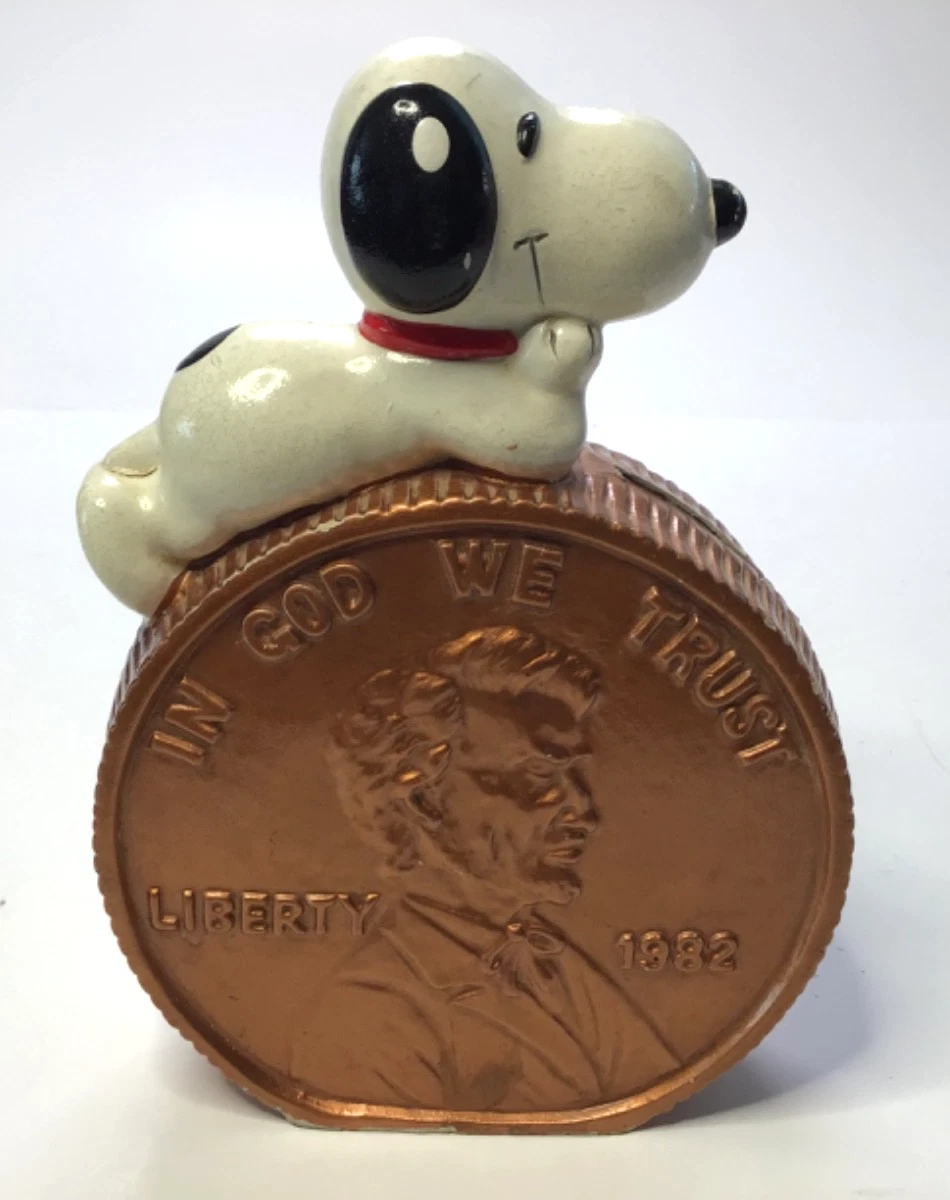 Snoopy Piggy Bank In other Collectible Peanuts Items for sale | eBay