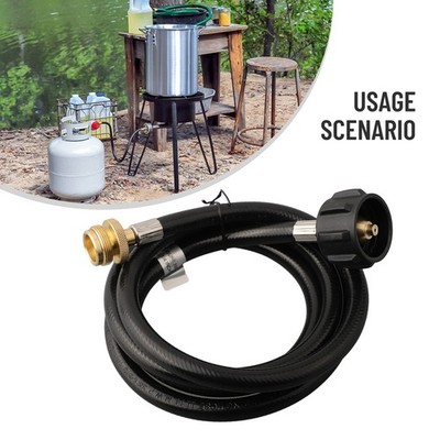 Praktischer 4 Fuß Konverterschlauch für Gasgrills für QCC1 Typ1 Tanks