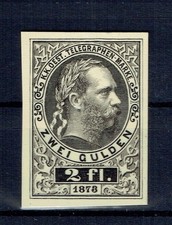 Telegrafenmarke 11873 / PROBEDRUCK SCHWARZ  RRR