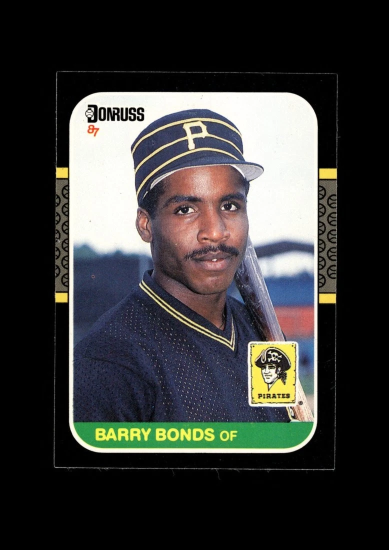 Donruss Barry Bonds 1987 Season Baseball Sports Trading Cards