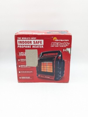 Mr Heater Big Buddy 18000 BTU Portable Propane Heater (MH18B) - Black