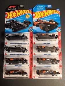 Hot Wheels Formula 1 Mercedes-AMG Formula E 1:64 Diecast 2025 Lot Of 8