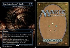 Search the Count's Castle - Thirst for Discovery Innistrad: Crimson Vow Foil MTG