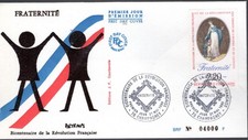2575+FDC ENVELOPPE 1er JOUR     1989 BICENTENAIRE  REVOLUTION FRANCAISE