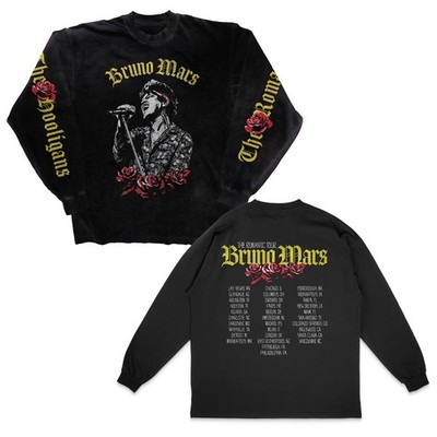 Bruno Mar 2026 The Romantic Tour Long Sleeve Unisex Fan Gift S-5XL
