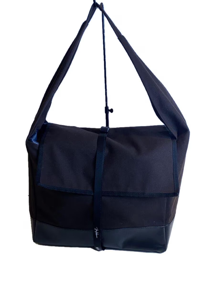 JUN MIKAMI x WILDTHINGS Shoulder Bag, Cotton, Brown, Solid Color