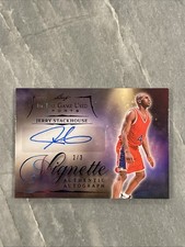 2025 Leaf Game Used Sports Vignette Autograph Jerry Stackhouse #V-JS1 /3 Auto