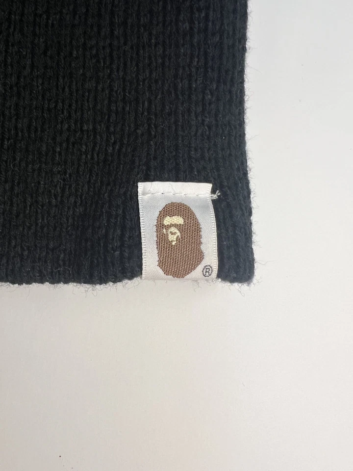 Balaclava tejido cara mono BAPE 2014 NEGRO Foto 3 de 4