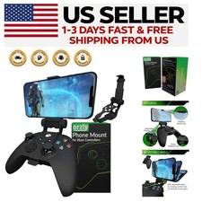 Carbon Black Xbox Controller Phone Mount: Ergonomic Mobile Gaming Stand