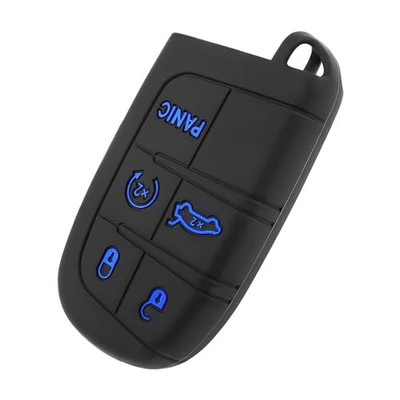 Stacool 5 Buttons Car Key Fob Cover,Key Fob Case Car Accessories Blue