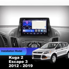 Autoradio Android 15 Touchscreen GPS Multimedia für Ford C-MAX Kuga Escape