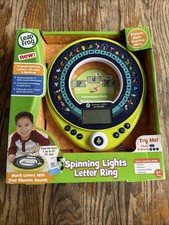 Leap Frog Spinning Lights Letter Ring Phonics and Spelling Toy - BRAND NEW
