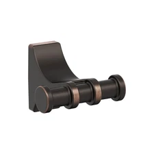 BH36050ORB Double Robe Hook Oil Rubbed Bronze 2-15/16 in. Davenport Towel Hook