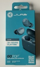 JLAB True Wireless Earbuds-Slate Color with 35 hours Playtime